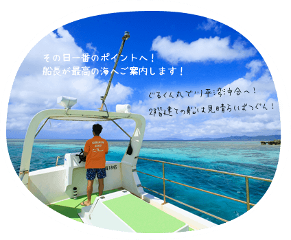 石垣島・川平湾のサンゴやお魚ウミガメが見れる